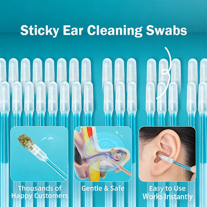 [BUY 2 AND GET AN EXTRA 20% OFF]Sticky Ear Cleaning Sticks - Gentle, Visible Ear Care