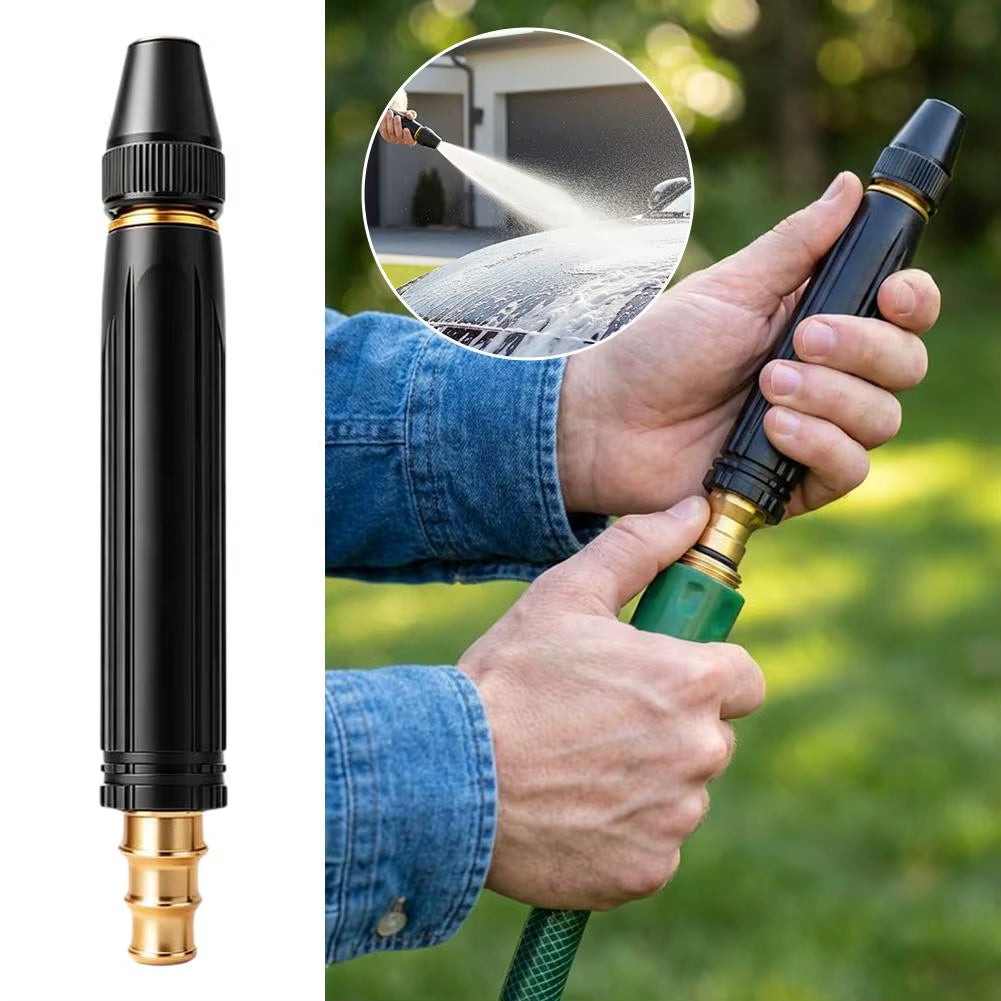 4-In-1 High-Pressure Water Spray Gun Set - Multi-Functional Garden Hose Nozzle for Grime Blasting