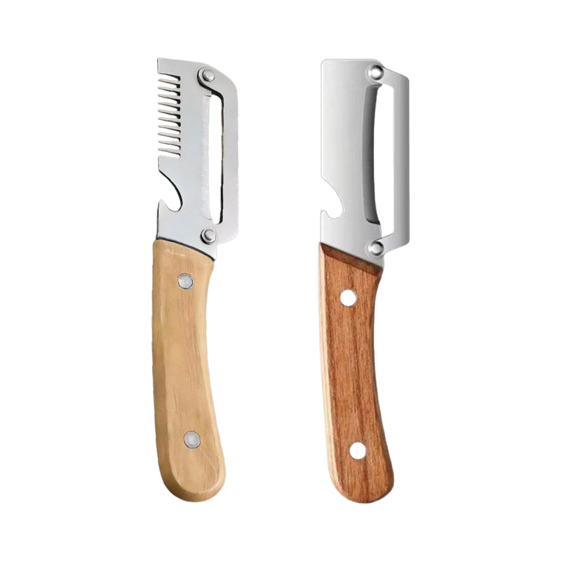 The Safe-Grip Stainless Steel Peeler: Peel Faster, Waste Less